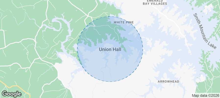 Union Hall Airbnb map